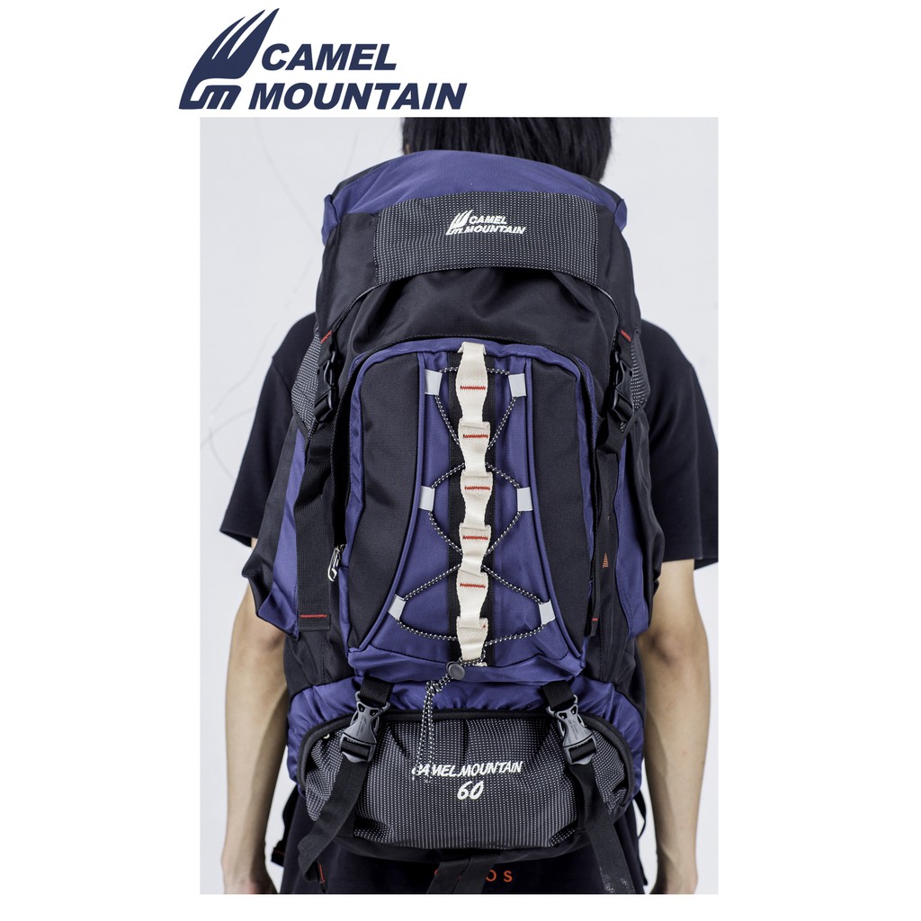 CAMEL MOUNTAIN 60L Hiking Backpack QM38957