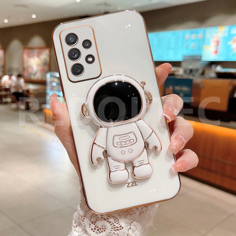 Astronaut Case Samsung Galaxy A32 4G A52 A72 A32 5G 6D Plating Cosmic ...