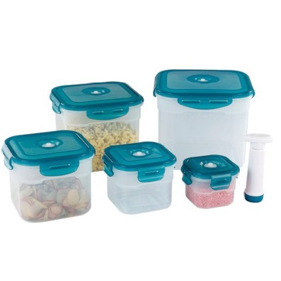 5 Sets Vacuum Seal Food Storage Containers 💥ORIGINAL Neoflam Cloc 💥 BPA ...