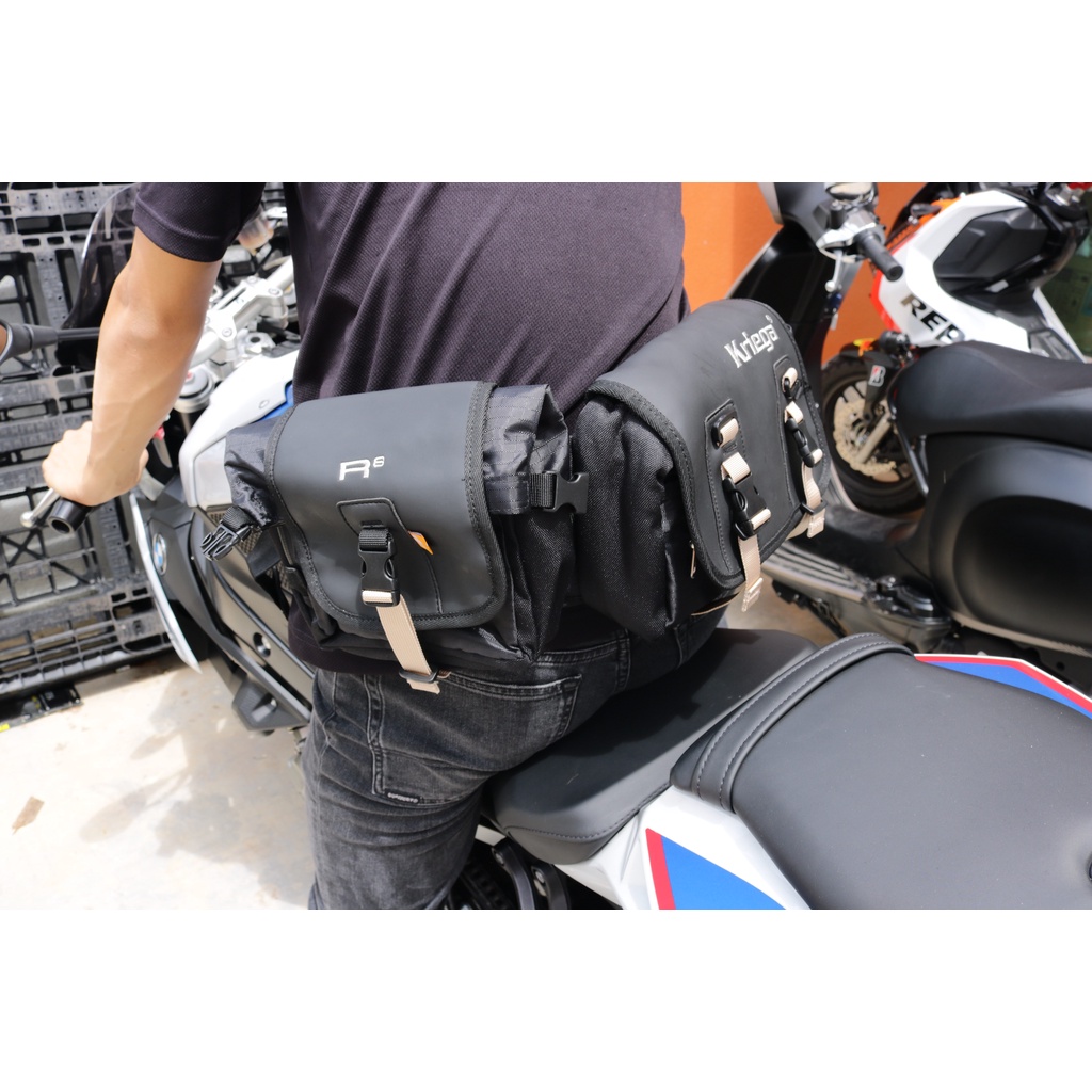 KRIEGA R8 Waist Pack • Pando Moto