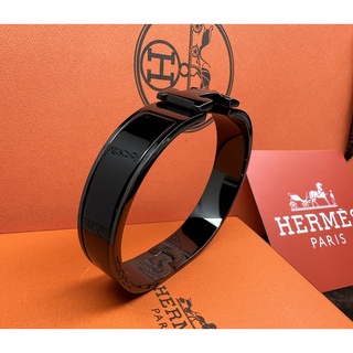 HERMES CLIC H MENS BRACELET - SO BLACK - NRAND NEW BOXED