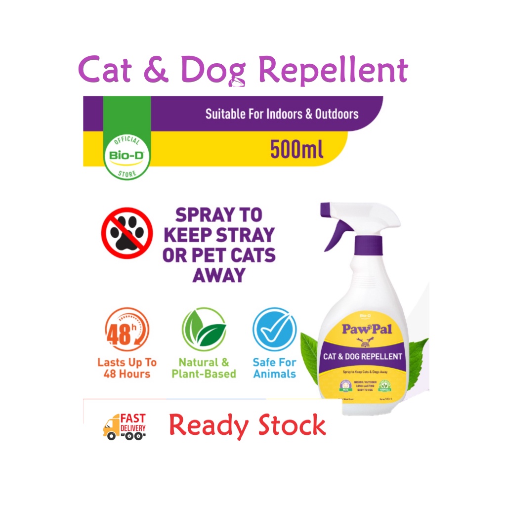 BioD PawPal Cat And Dog Repellent Spray Cedar Wood Fragrance (500 ml