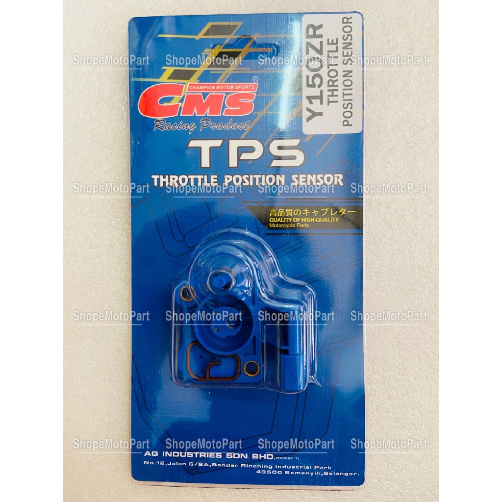 CMS RACING TPS THROTTLE POSITION SENSOR YAMAHA Y15ZR Y15Z Y15 / HONDA ...