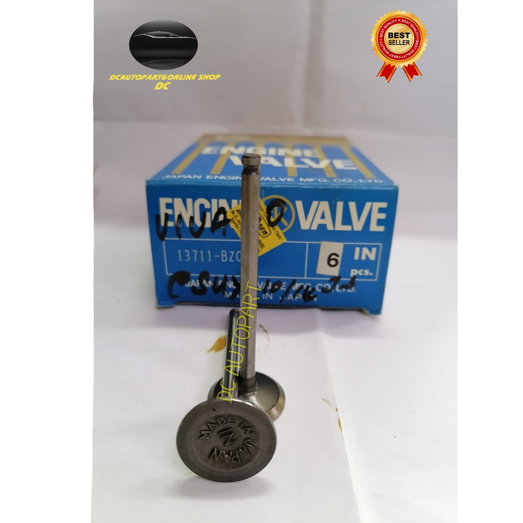 Perodua Kenari Kelisa Viva Myvi Engine Intake Exhaust Engine Valve Dokuro Japan