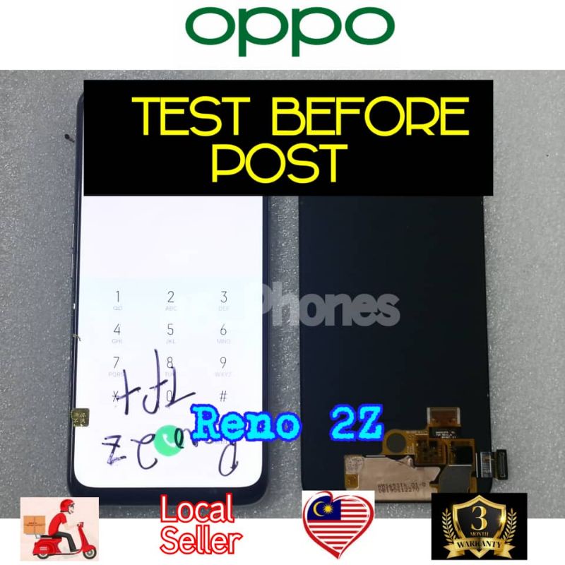 Cover Silicone Per Oppo Reno 2Z Bianco - Custodia Sottile Antiurto Con Protezione Fotocamera TPU