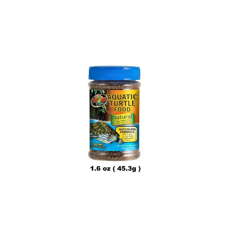 ZOO MED NATURAL AQUATIC TURTLE FOOD (HATCHLING FORMULA) | Shopee Malaysia