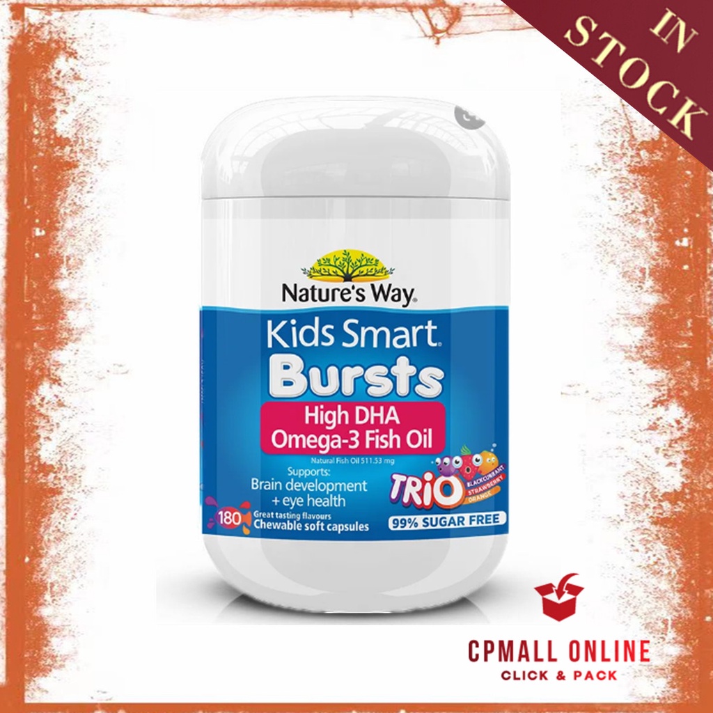 [Expiry Date 07/2026] Nature's Way DHA鱼油 Kids Smart Omega3 Fish Oil