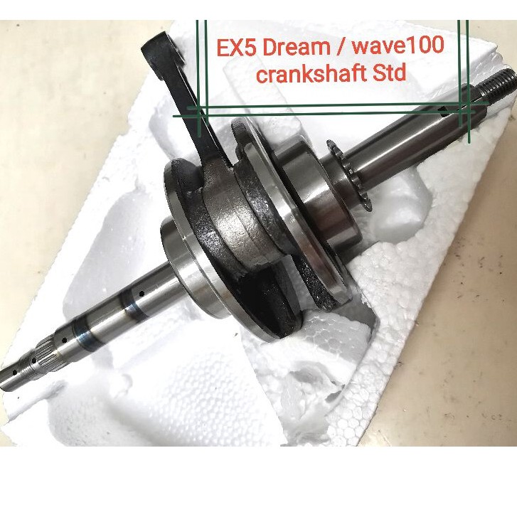 TA8888 EX5 Dream / Wave100 Crankshaft standard set Heavy duty EX5 crank shaft with rod and