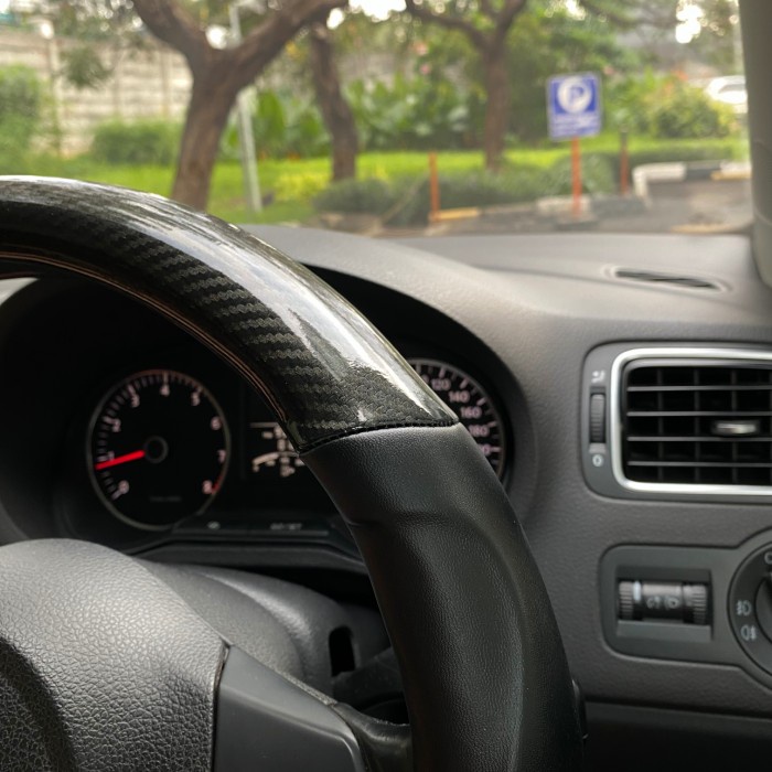 Carstir Holster Holster Steering Wheel Cover Carbon Car Genuine