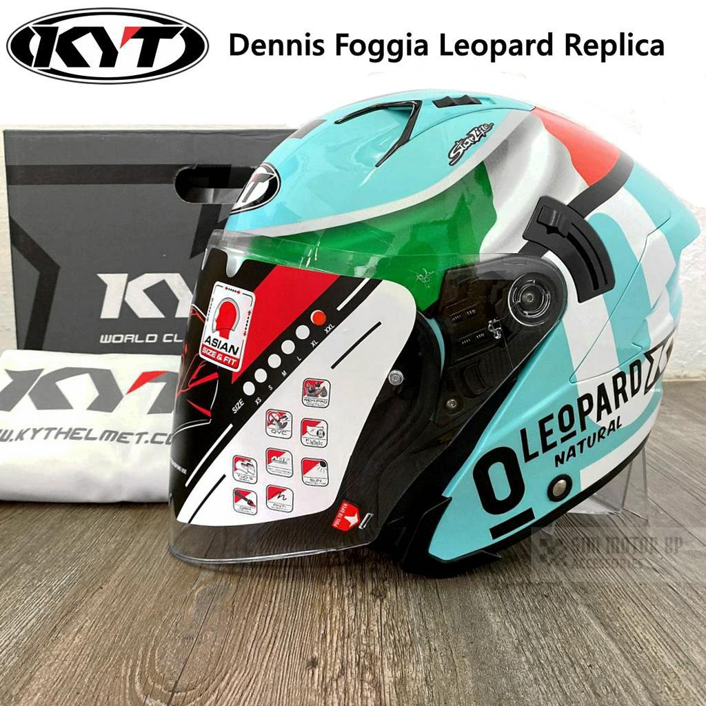 KYT NFJ DENNIS FOGGIA LEOPARD HELMET Shopee Malaysia