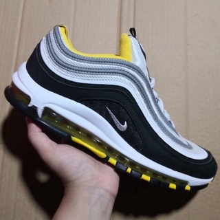 Nike air max 97 trainer outlet black / white / amarillo