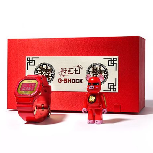 Casio G Shock X ACU X Be rbrick 2019 Chinese New Year Edition DW