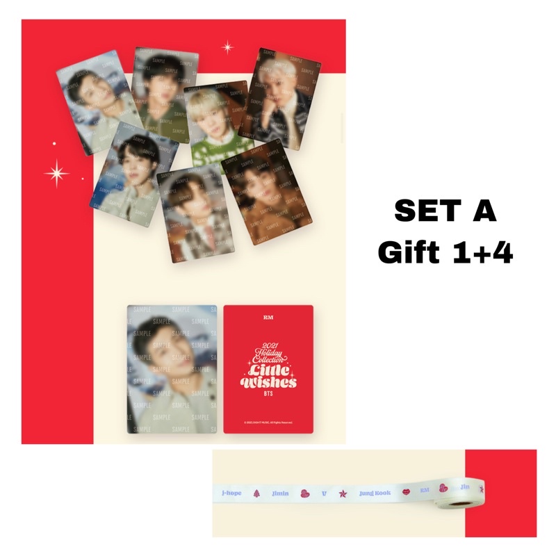 READY STOCK] BTS 2021 HOLIDAY LITTLE WISHES SPECIAL BOX