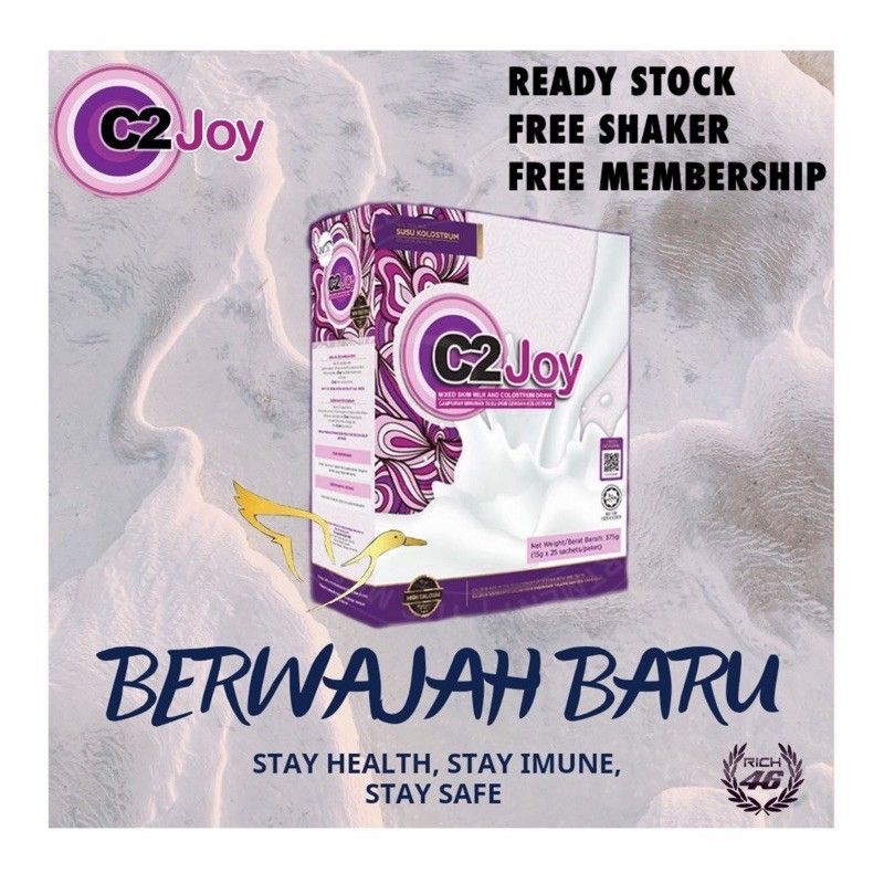 [Ready Stock Local Seller] Halal Susu C2Joy by TDC Holding + Free Gift ...