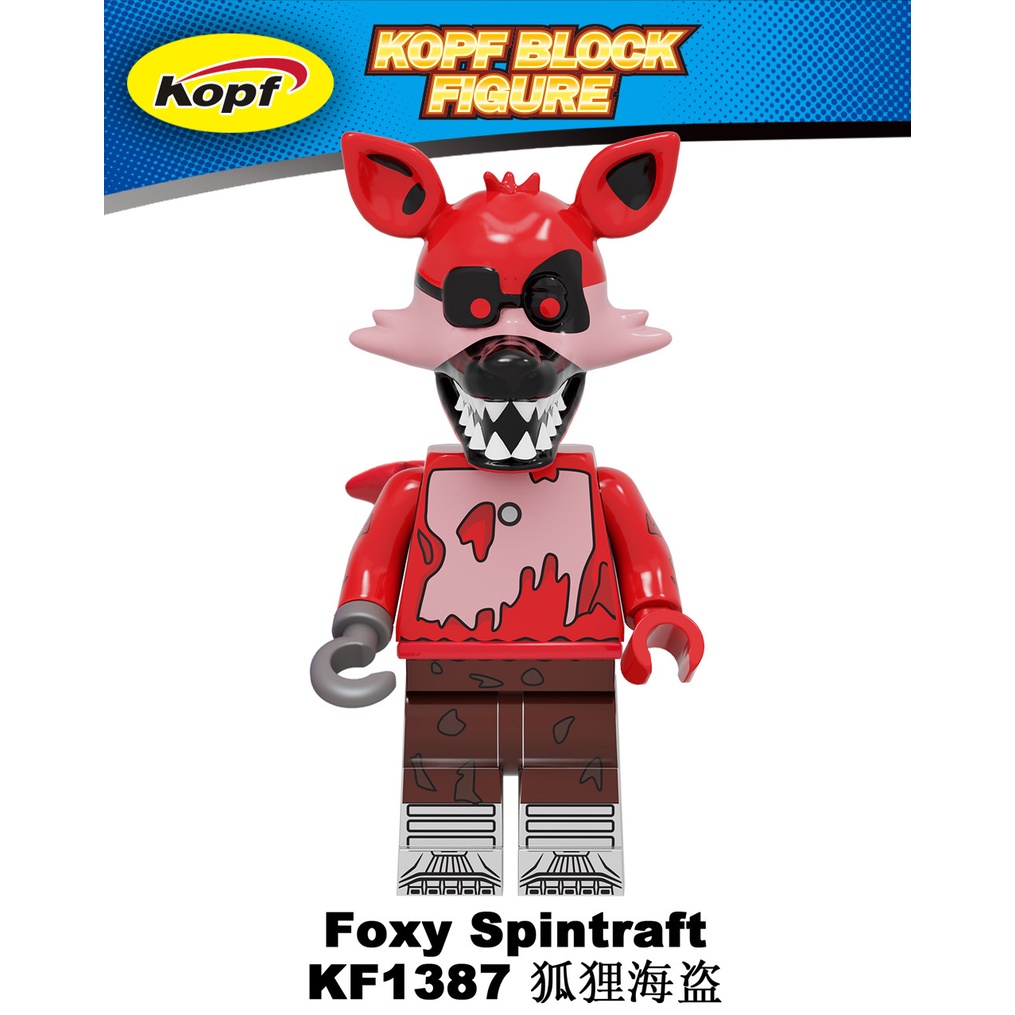 Lego foxy minifigure sale