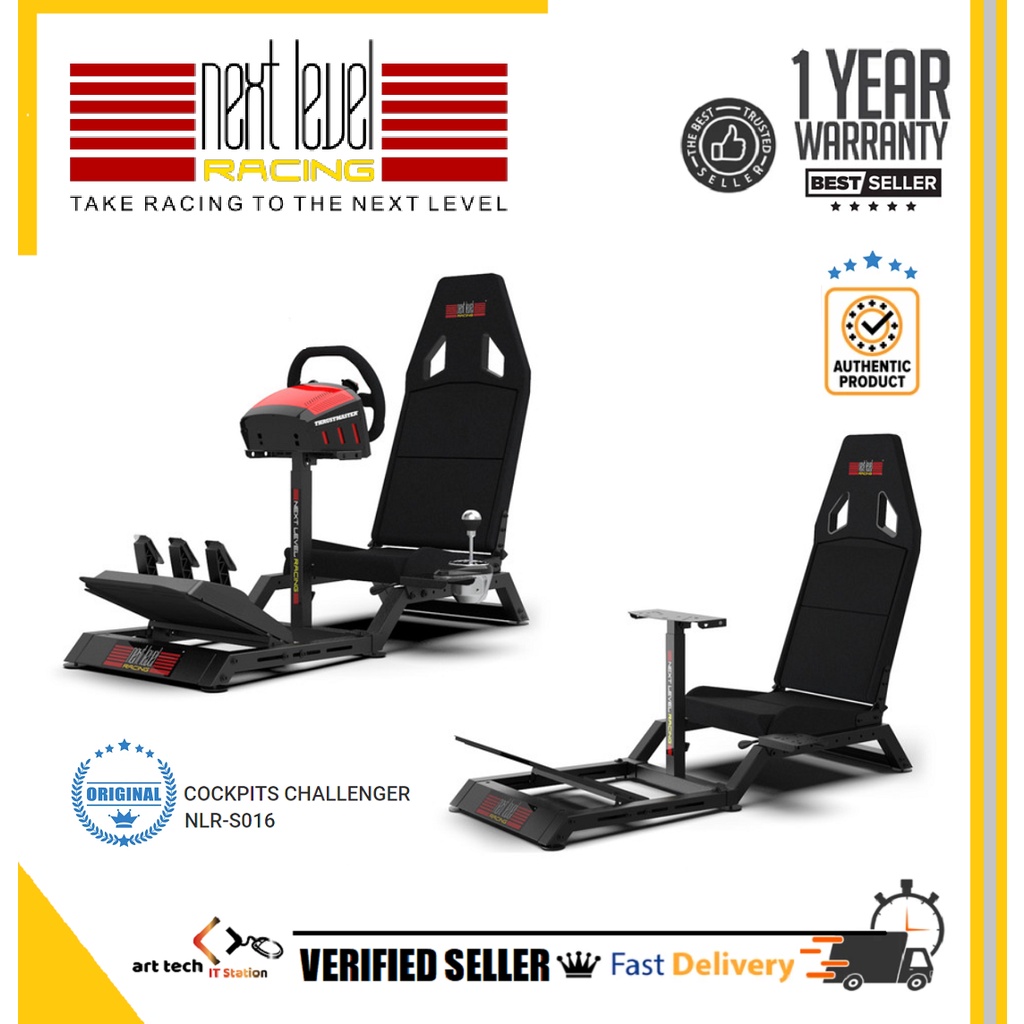 NEXT LEVEL RACING Cockpits Challenger - NLR-S016 | Shopee Malaysia