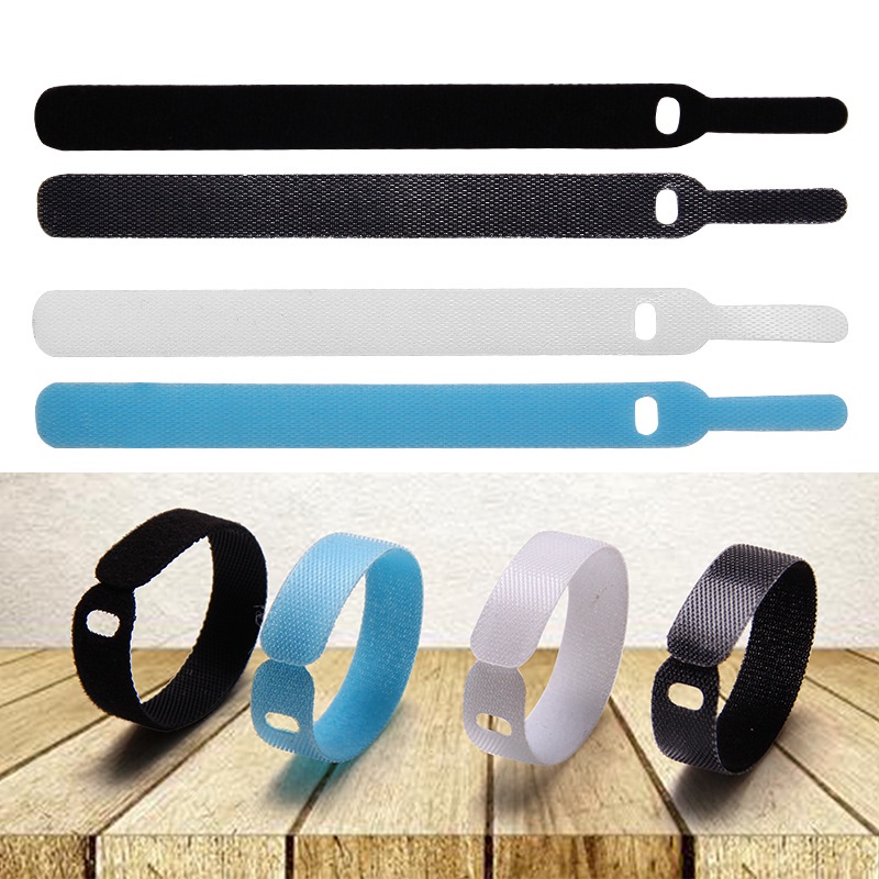 1pcs Random Color Fishing Rod Tying Straps Velcro Fishing Rod Shortage ...