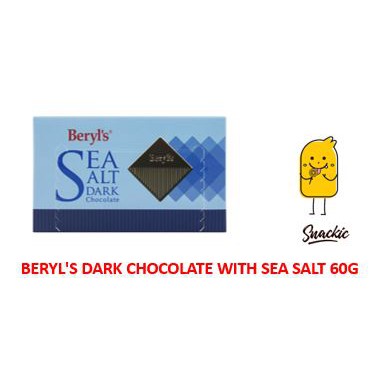 Beryl's Dark Chocolate With Sea Salt 60G | Shopee Malaysia