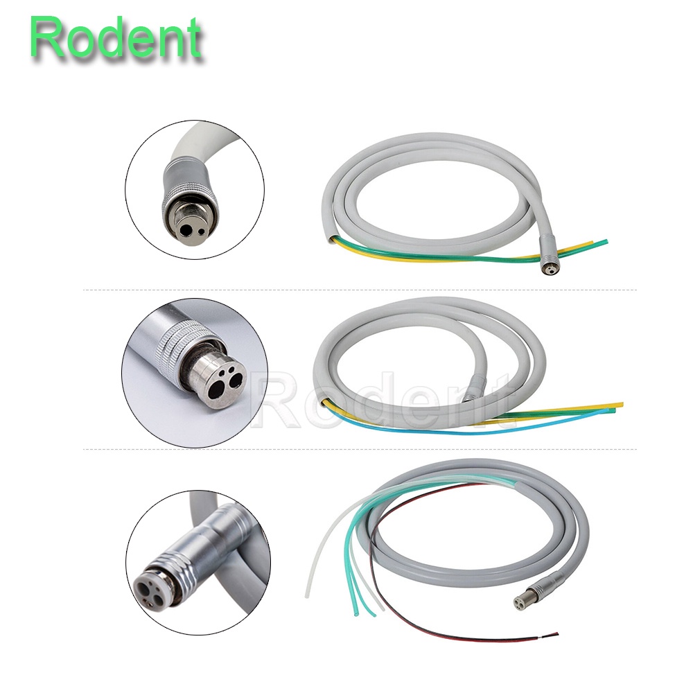 thumbnail image 2 of 4-Hole Dental Silicone Hose/Tubing For High/Low Speed Handpiece – Fits Midwest 2 of 6