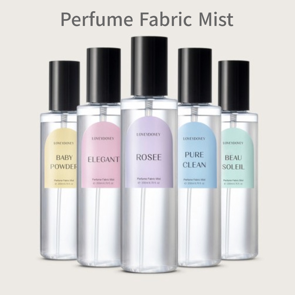 [LOVEY DOVEY] Fabric Perfume Mist 200ml 9fragrances deodorization