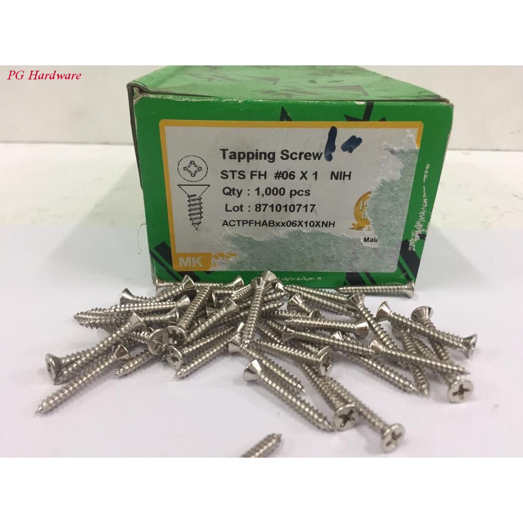 Made in Taiwan high quality zinc plated flat head allen key bolts