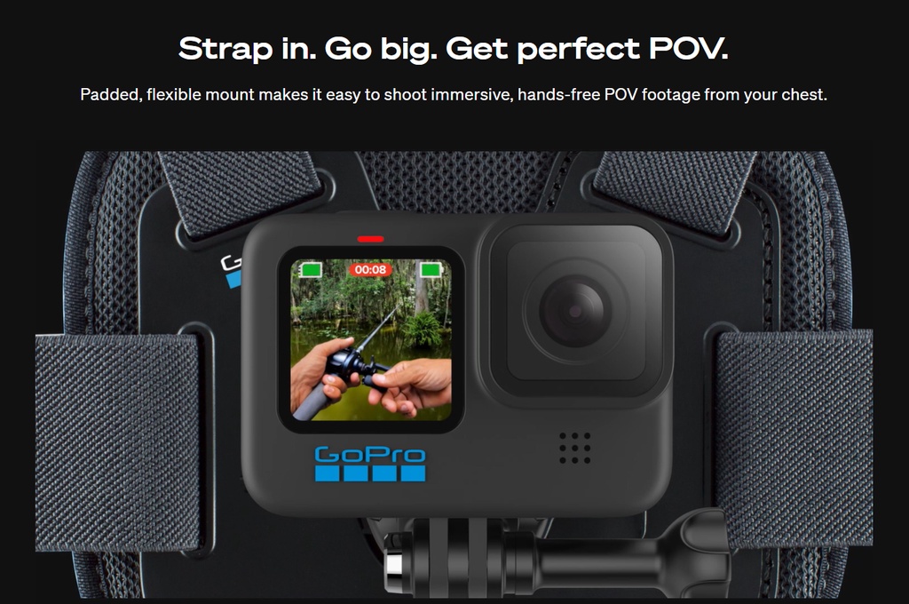 GoPro Chesty - Performance Chest Mount | Shopee Malaysia