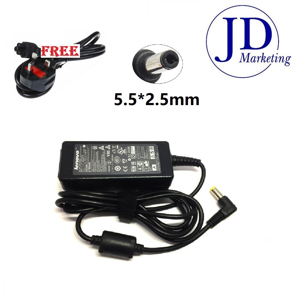AbleGrid 40W AC Adapter Charger For Lenovo IdeaPad S9e, S10-2, S100, S205 Laptops, 20V 2A Power Supply