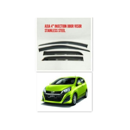 (🔥Promotion🔥)Axia Car Window Door Visor Wind Deflector (Made In ...