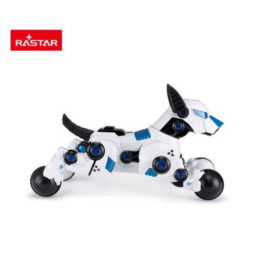 Dogo Rastar Remote Control Interactive Dog Robot Intelligent Black White Shopee Malaysia