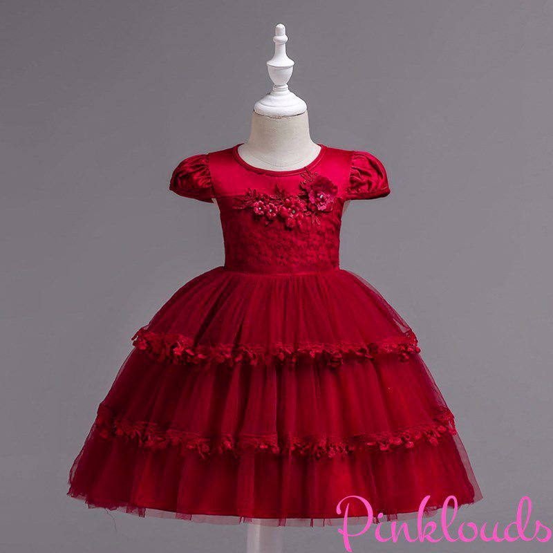 DRESS BUDAK 1 11 Tahun Girls Dress Birthday Dress Baju Gaun Budak Perempuan Little Princess Baju RAYA Anak Perempuan Shopee Malaysia