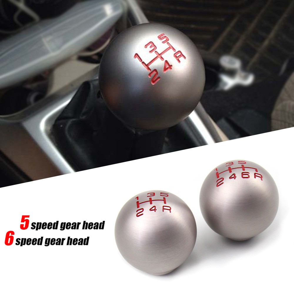 Universal Gunmetal Aluminum Manual Mt Type-R 6-Speed Shifter - Foto 2