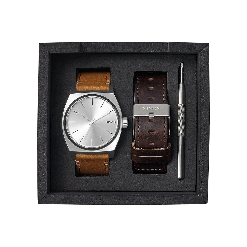 Nixon watch leather discount band