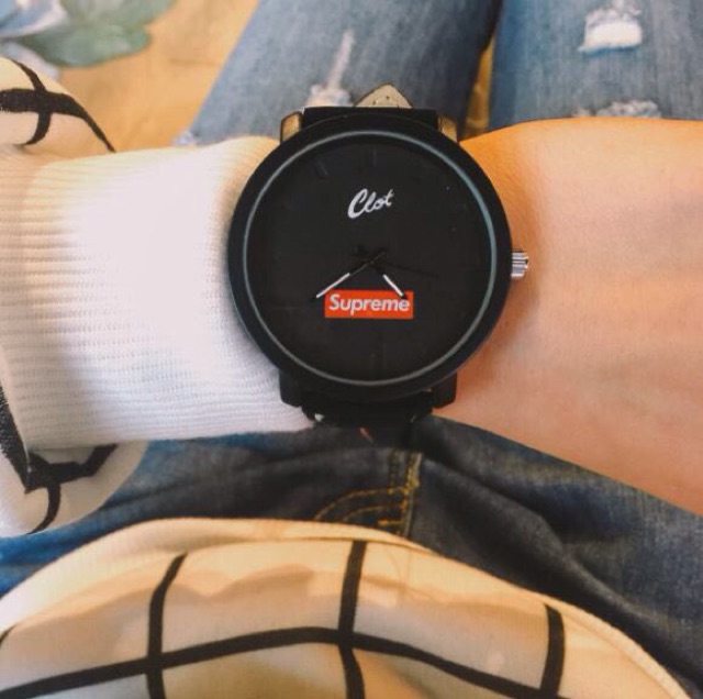 Supreme clot watch sales