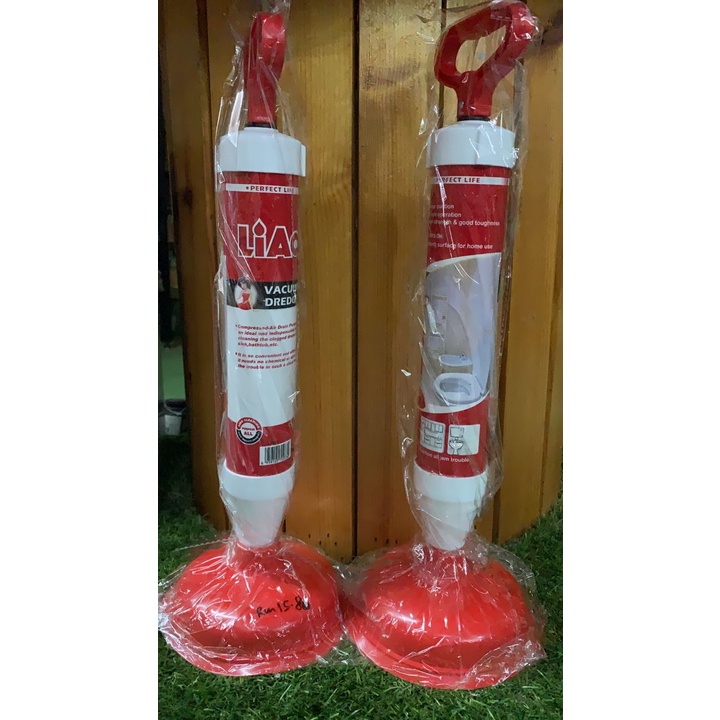 LiAo Vacuum Pipe Dredge Toilet Pump Pam Tandas Plunger Ready