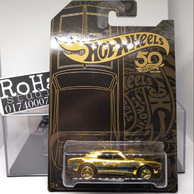 67 camaro best sale gold hot wheels