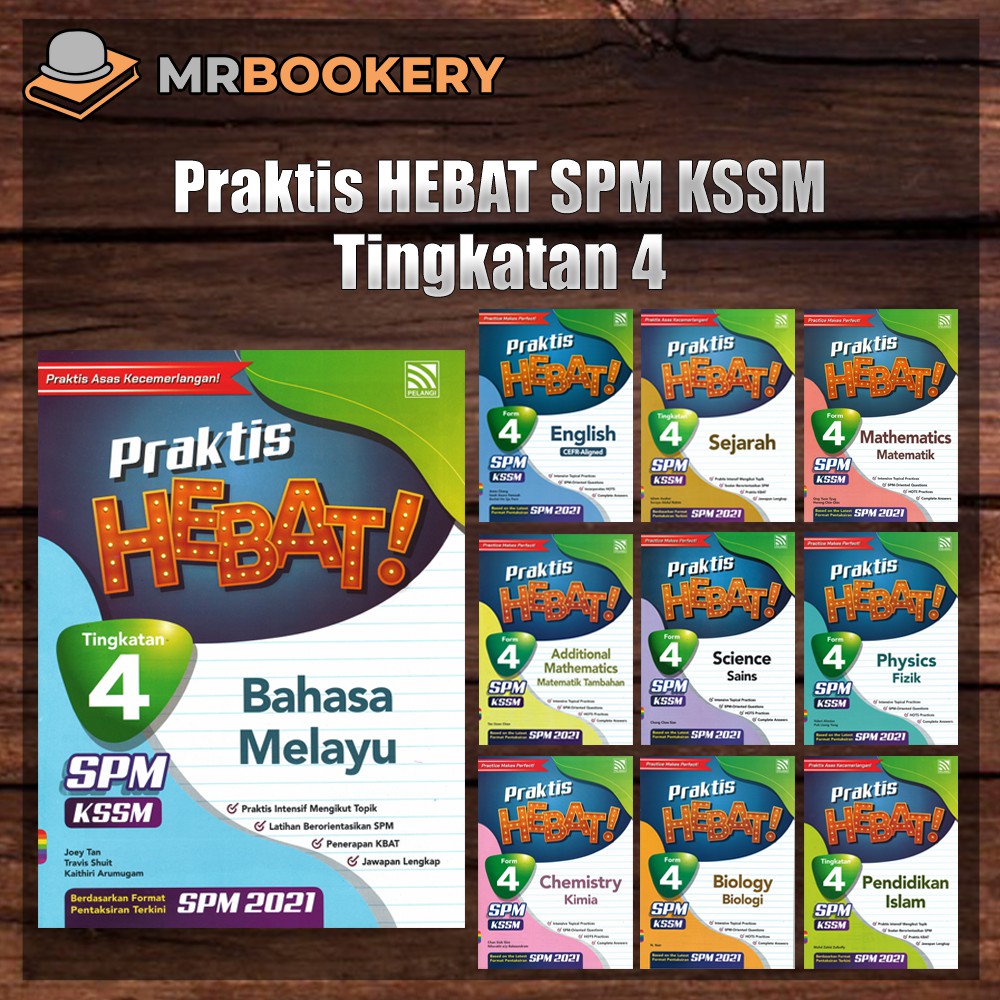 [MrBookery] Buku Latihan : Praktis Hebat SPM KSSM Tingkatan 4 (2021 ...