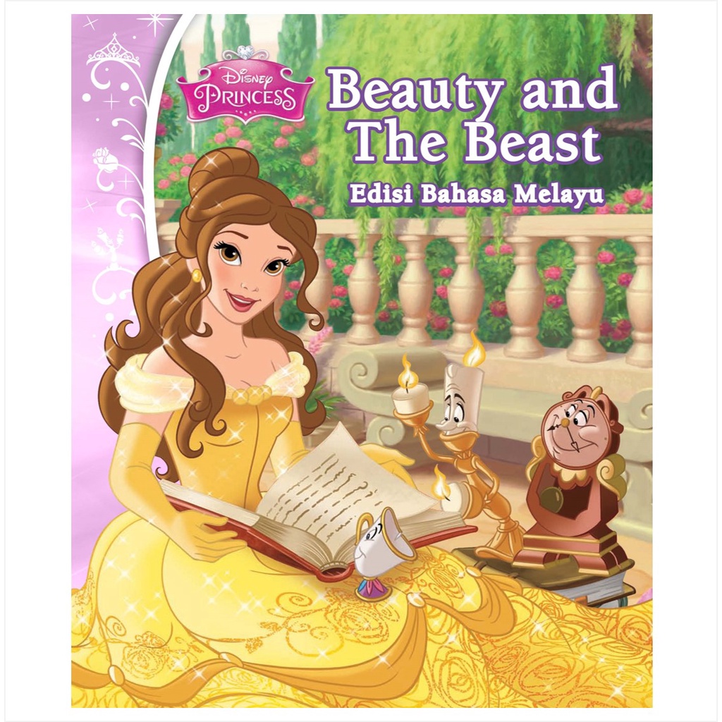 Buku Cerita Disney Princess Beauty & The Beast (BM) Untuk Kanak Kanak ...