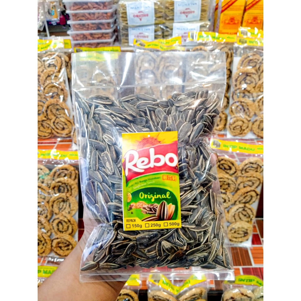 MATAHARI Sedap Snack - Kuaci Rebo 500gr Kuaci Sunflower Kwaci Rebo ...