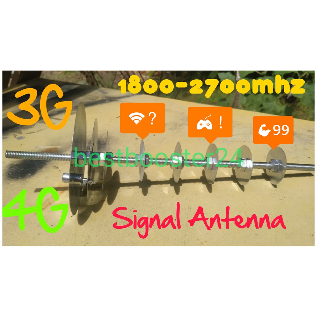 Signal Antenna (Antenna Gun Seperti LPDA, Parabolic) 3G & 4G (1800