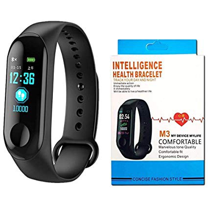 Intelligent Health Bracelet M3 Smart Bracelet Fitness Tracker Smart Band With Heart Rate M3c Waterproof Bracelets Shopee Malaysia