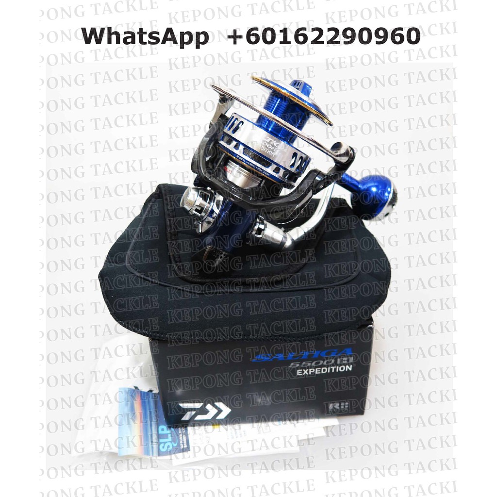 14 DAIWA fishing reel SALTIGA 5500H EXPEDITION Spinning Reel 1 Year Local  Warranty 5500H EXP