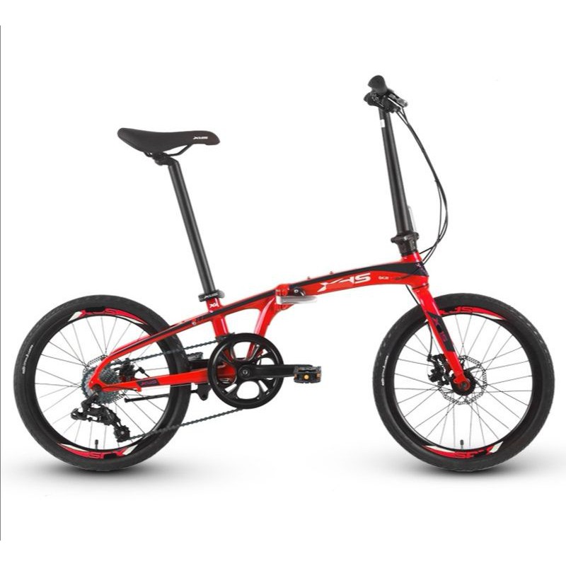 Z3 folding bike 20-inch alloy 8-speed lightweight Shopee Malaysia