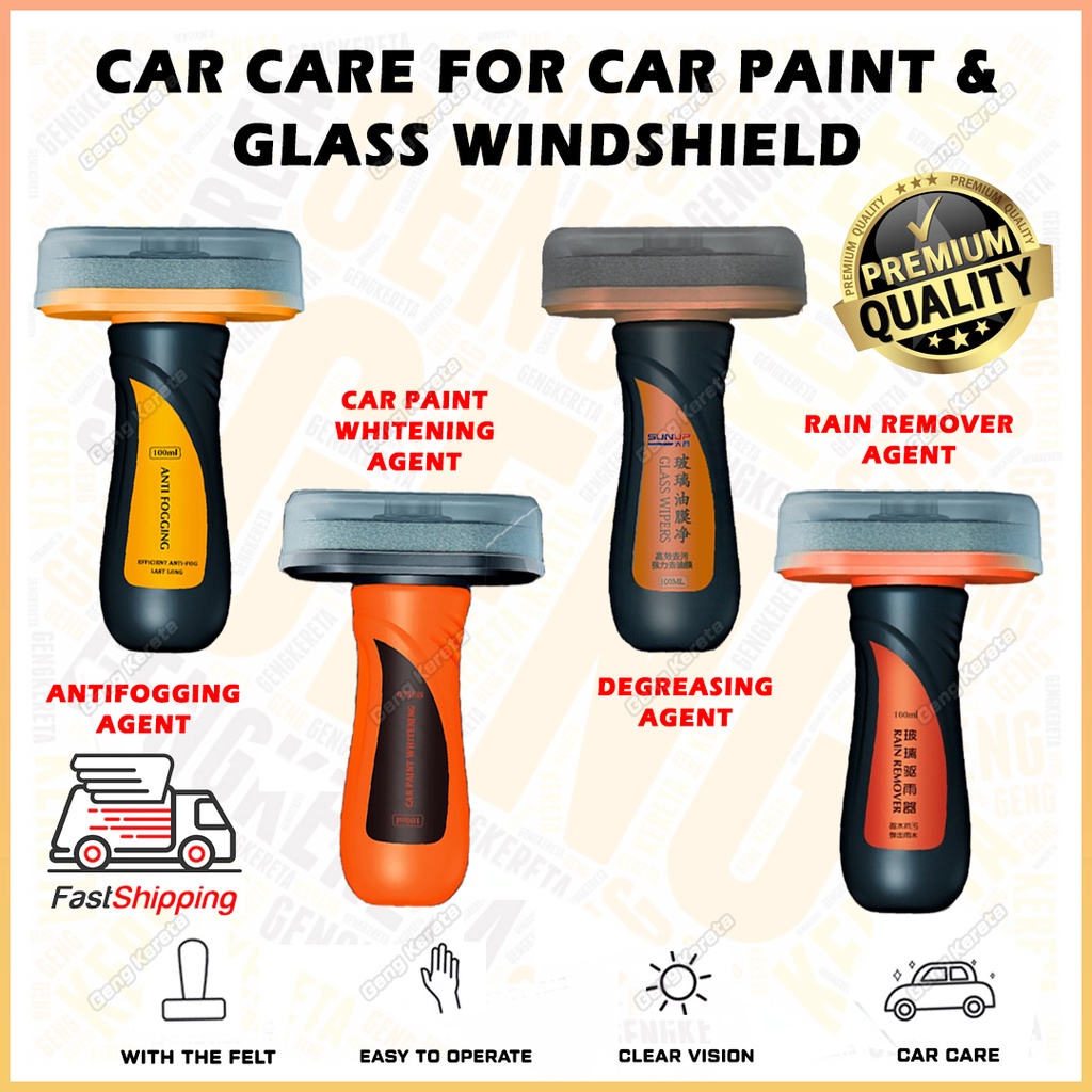 Water Repellent Anti Fogging Car Paint Whiting Degreasing Agent Lazy