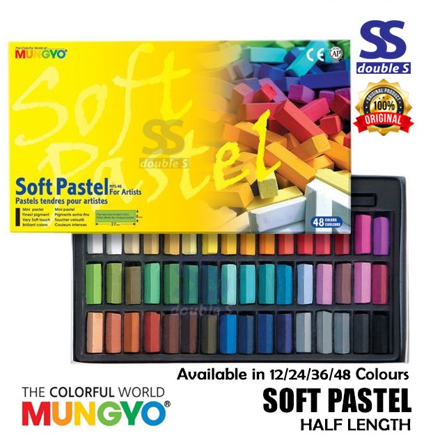 Mungyo Gallery Soft Oil Pastel Colour (Pastels Color Set of 12 / 24 / 36 /  48)