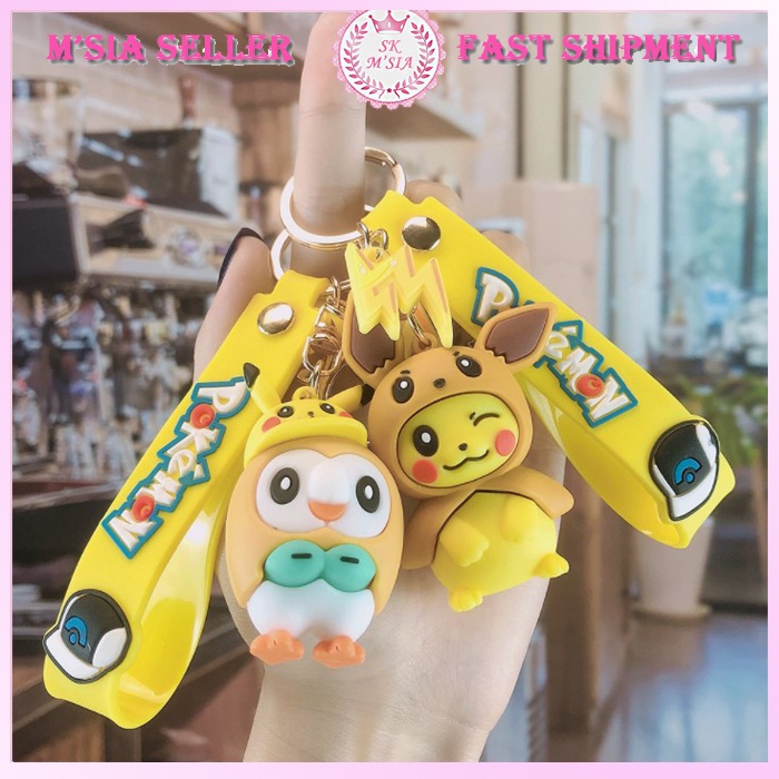 Pokemon and Friends Keychain Bag Keychain Accessories For Bag and