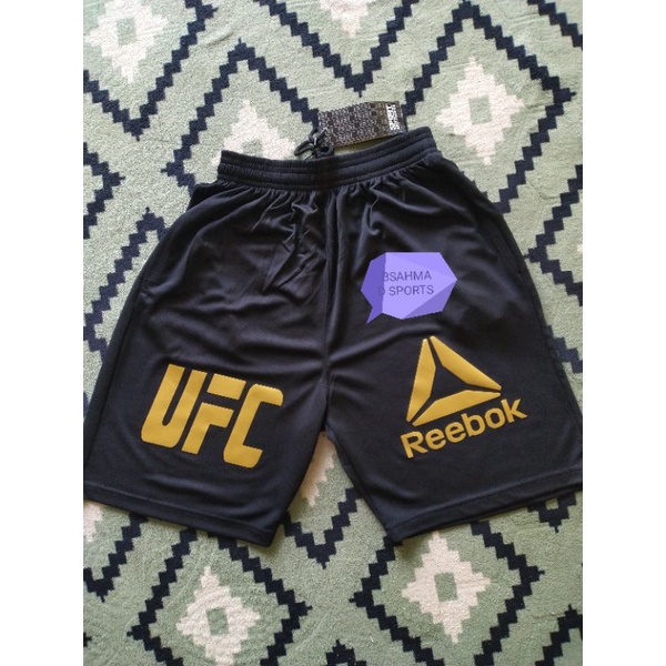 REEBOK UFC AND MANY DESIGN LOGO SPORTS PANT FOR TRAINING HIGH QUALITY MICROFIBER ORGINAL PRINTED GSM170 Shopee Malaysia