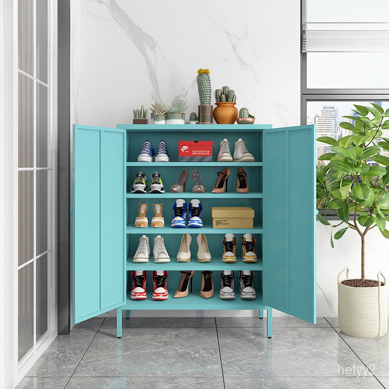 2 Door Shoes Rack / Shoes rack / Iron Shoes Rack / Kasut Almari