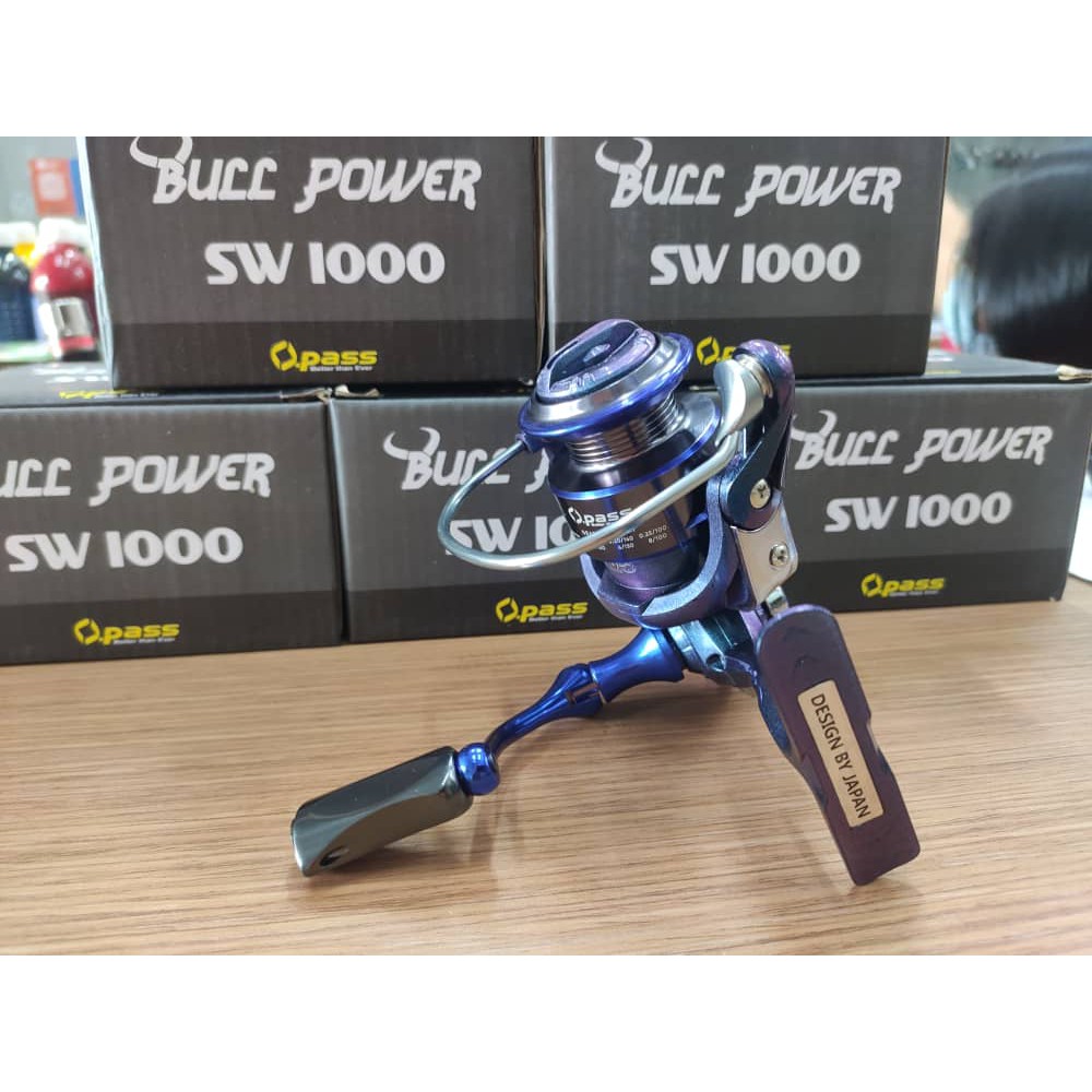 #2 Opass BULL POWER SW1000 FISHING REEL | Shopee Malaysia