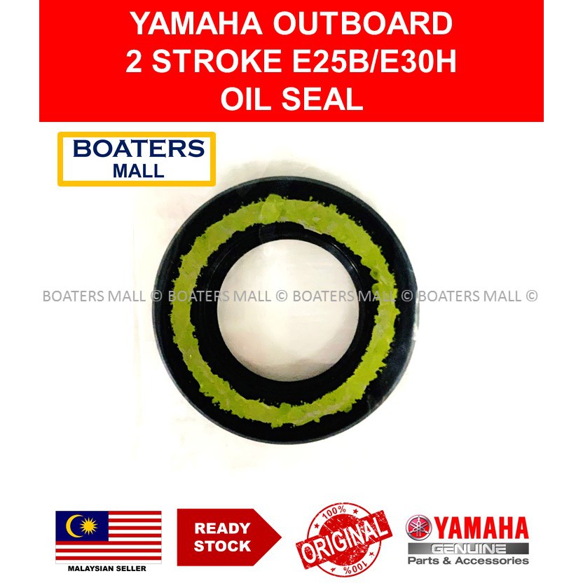 YAMAHA OUTBOARD 93101-20M07 OIL SEAL 2 STROKE E25B/E30H 100% ORIGINAL ...