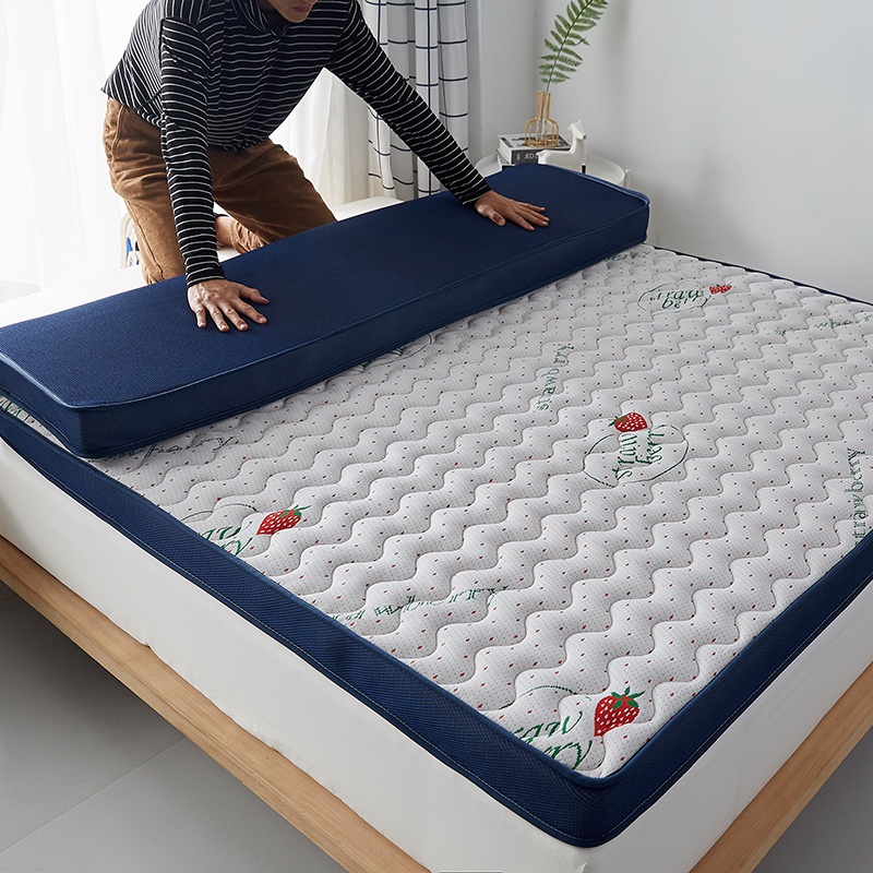 Mattress Queen 9CM Latex Mattress Topper King/Single Foldable Tatami